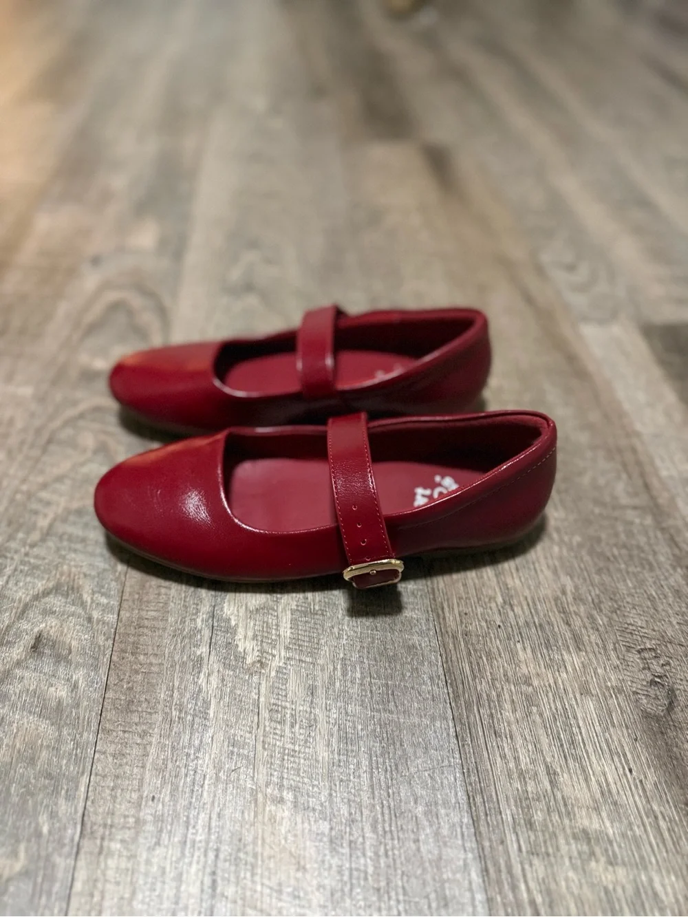 Art Class Girls' Mary Jane School Shoes - Red